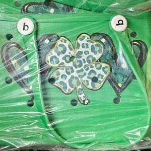 St. Patricks Day Bogg Like Bag. Size Small.